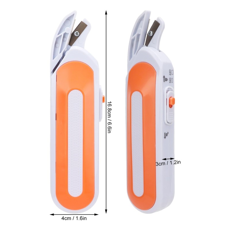 Akozon Cordless Electric Scissors, Cutting Metal Blades, Double Power Supply,