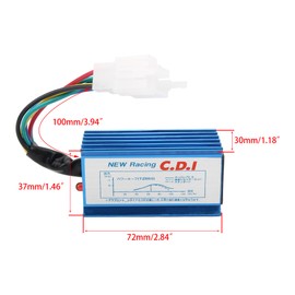 ABCERRSI 6 Pin AC CDI Box Compatible with CG 125cc 150c 200c 250cc Pit Bike Dirt Bike Go Kart Scooter Motorcycle