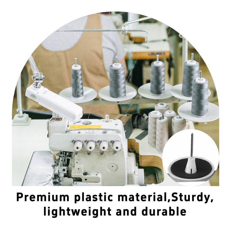 pson 5PCS Plastic Coil Claw Thread Spool Cone Holder Sewing