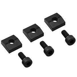 LQ Industrial Electric Guitar Locking Nut Clamp with Hexagon Screws for Floyd Rose Tremolo Bridge Parts