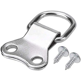 D Ring Picture Hangers Heavy Duty 2 Hole with Screws 20lbs Picture Frame Hanger Hooks for Hanging Paintings Artwork Photos Posters and Canvases (50-Pack Frame Hanger)