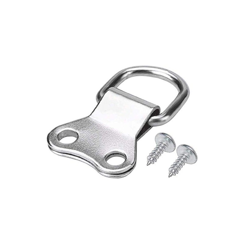 D Ring Picture Hangers Heavy Duty 2 Hole with Screws