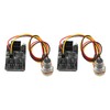 2 Pcs PC Fan Controller 3 Pin 4 Pin Fan
