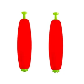 Thill Floats Fish'N Flotador de Espuma para cigarros con Clip sin Peso, 2 1/2 Pulgadas, Rojo (FC251)
