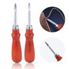 XILEWHZF Leather Edge Scraping DIY Craft Tool for Handmade Leather