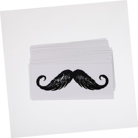 Housoutil 16pcs Nose Hair Set Accessories Women Removal Nose Shaping Shape Wax Silky Nasal Stop Stickers for Adults Men Beard Stickers Pp Black