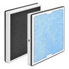 HSIAMEN 550 HEPA & Activated Carbon Filter Replacement Set Compatible
