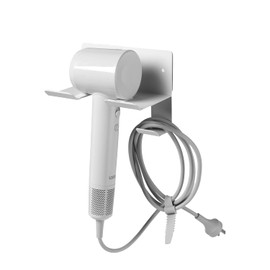 WIGERLON Hair Dryer Holder for Bathroom,Hair Dryer Holder Wall Mount for Dyson,Blow Dryer Holder Wall Mounted