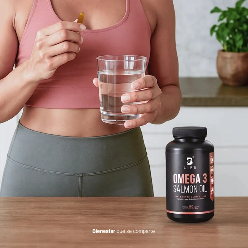 Omega 3 Aceite de Salmón (epa - Dha) 180 Cápsulas