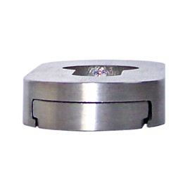 SR-5241 Stainless Steel Oval Sliding Rosette Profile Cylinder Door Fitting