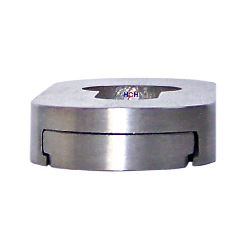 SR-5241 Stainless Steel Oval Sliding Rosette Profile Cylinder Door Fitting
