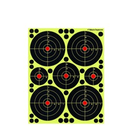 UX Vision Targets 4 inches, 10 Sheets of 7 Targets (4 x 4 / 1 x 3 / 2 x 2)