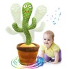 seOSTO Singing Dancing Cactus Toy Repeat What You Say, Talking