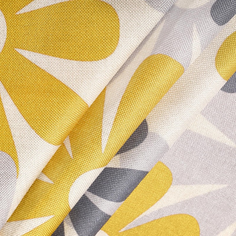 Table Runner Flowers Modern Yellow Grey Table Runner Tablecloth Restaurant