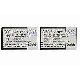 (2 Pack) XSP Battery for LETV RC60Tp6 S40 S50 SRC X50 X60 RTIPro Pro24.i Pro24.r Pro24.r v2 Pro24.z PN RTI41-500012-13 ATB-1100-SANUF