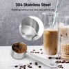 2Pcs 30ml Scoop,Coffee Scoop Measuring Spoons,2 Tablespoon Stainless Steel Measuring