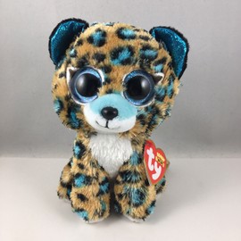 Ty Beanie Boos - COBALT the Blue Leopard (6 inch) Plush Toy NEW 2023 MWMTs