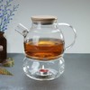 CnGlass Glass Tea Warmer 5.3 in/13.5cm diameter (Candle not Included)