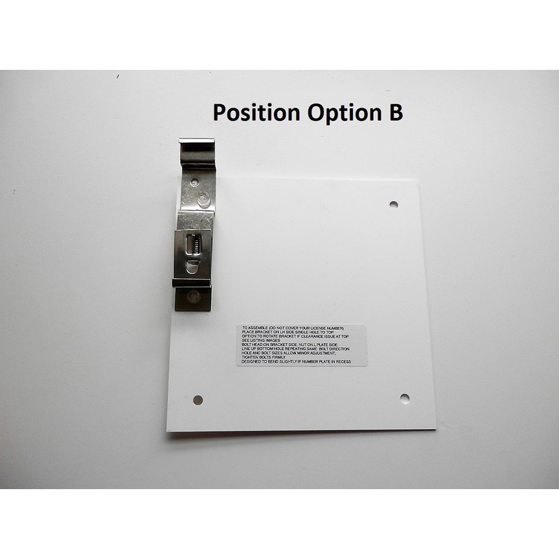 BITS4REASONS - PROFESSIONAL GRADE CLIP ON L PLATE FOR STANDARD