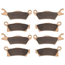 Brake Pads Front and Rear for Can-Am Outlander 570 650 850 1000 Outlander Max 450 500 800R 1000 Renegade 500 570 STD XMR XXC 800R 850 1000 1000R STD/XXC