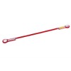 60/120/150cm Outdoor Survival Climbing Safety Rope with Ring Bearing(Red 150cm)