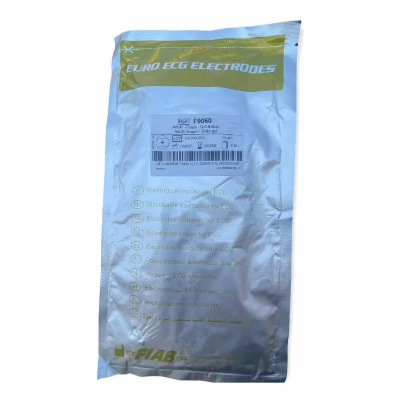 Electrodos Adulto Desechables Ecg 48 X 50 Mm (paq.50 Pz)