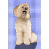 Cockerpoo: A funky RuffRetro Dog Breed notebook journal (blue) with