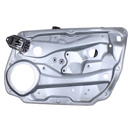NewYall Front Right Window Glass Regulator with Panel for Mercedes C230 08-09, C250 10-14, C300/C350/C63 AMG 08-14, E250 14-16, E300 12-16, E350/E550/E63 AMG 10-16, E400 13-16