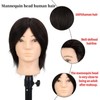 Male Mannequin Head 8 Inch Barber Mannequin Head for Cutting