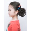 Priscilla GVS-04 Girls Scrunchie Wig, Petite Curl, Heat Resistant, TBK/Black