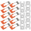 DGHAOP 10pcs Downlight Panel Lamp Spring Clip Light Emitting Diode