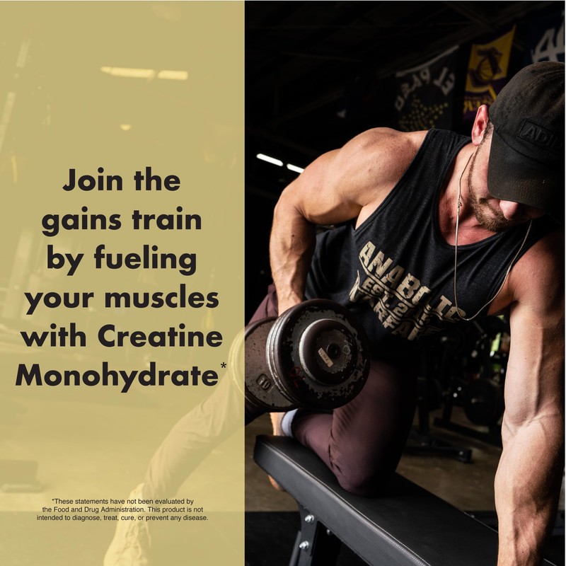 Anabolic Warfare Creatine Monohydrate, Post Workout Recovery, Increase Performance, Sustain