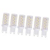 6Pcs 5W G9 46LED Bulb Dimmable Chandelier Ceiling Lamp Bulbs