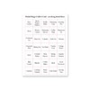 InvitationHouse Romantic Floral Bridal Bingo Game - Bridal Shower Prefilled