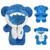 17cm Doll Clothes, Plush Shark Outfit and Clothes Accessories for