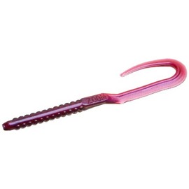 Zoom U Tail Worm-Pack of 20 (Tequila Sunrise, 6-Inch)