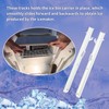 Vanshly 1 Pair Replacement Kit for Subzero Ice Bucket Slides