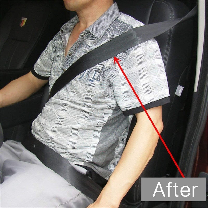 2x Car Seat Belt Adjuster Car Seatbelt Clip Strap Buckle