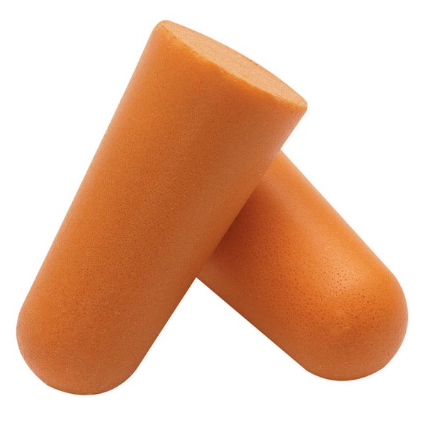 Jackson Safety Disposable Uncorded Foam Ear Plug, 31dB NRR, Orange, Universal Size, Bulk Pack (Case of 2,000 Pairs), 25708