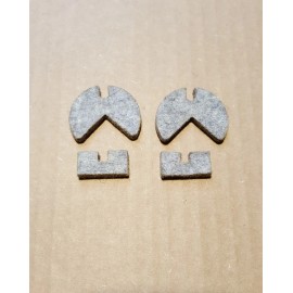 Logan 14" Metal Lathe Way Felt Wiper Set LP-1693 Saddle Carriage Ways QUALITY