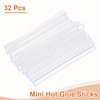 sourcing map 32 Pcs Mini Hot Glue Sticks, 0.28" Dia