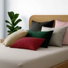 Dreamzie Pillowcase/Cushion Cover 40 x 80 cm, Renforcé Cotton (Set