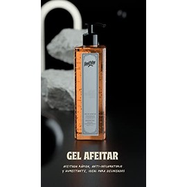GoodFellas Gel de Afeitar Premium con Base de Aloe Vera para Delineados de Barba, Contornos de Nuca o Diseños de Cabello 500ml