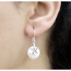 Starfish Earrings with Mother of Pearl - 925 Sterling Silver