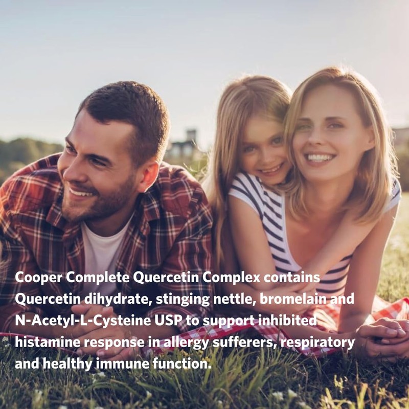 Cooper Complete Quercetin Complex with Stinging Nettles, Bromelain and Vitamin