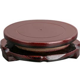 YUYAKESHI Flower Arrangement, Flower Arrangement, Flower Arrangement, Japanese Style Tabletop, Plate, Ohara Flower, Rotary (7.9 inches (20 cm) Base, For Water Bases, Vase