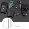 YINETTECH 5 Piece Set Car Remote Control Installation Key Blank