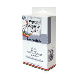 Private Reserve Ink Essentials: Empty Long/Magnum cartridges (50 pcs)