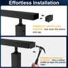 Gyykzz 4 Pack Plastic End Cap Fit for 2.36" x1.18"