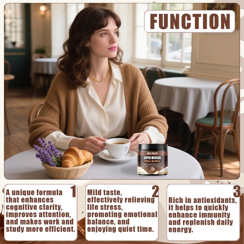 Mushroom Coffee, Instant Black Coffee, Organic Mushroom Coffee, Classic Instant